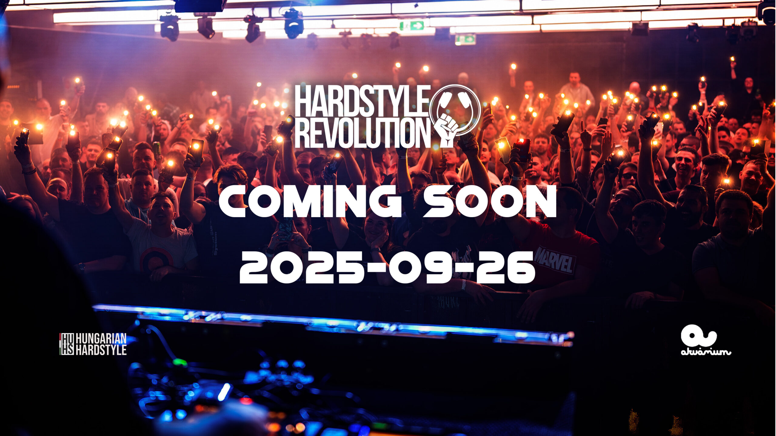 Hardstyle Revolution szeptember 26-án visszatér az Akváriumba több külföldi headlinerrel